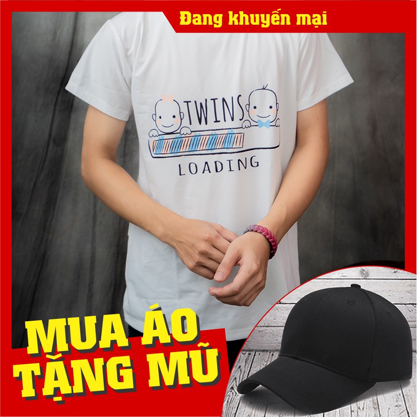 Áo thun TWINS LOADING siêu cute - Unisexx