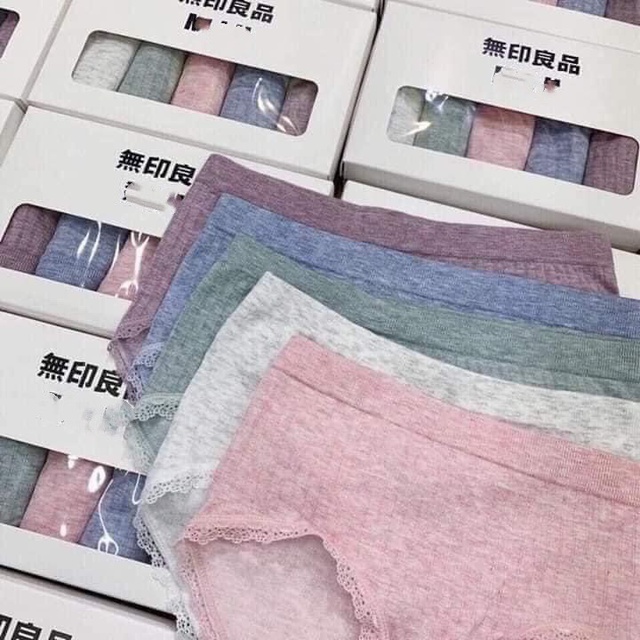 Set 5 quần lót nữ tăm tre nhật hàng đẹp | BigBuy360 - bigbuy360.vn