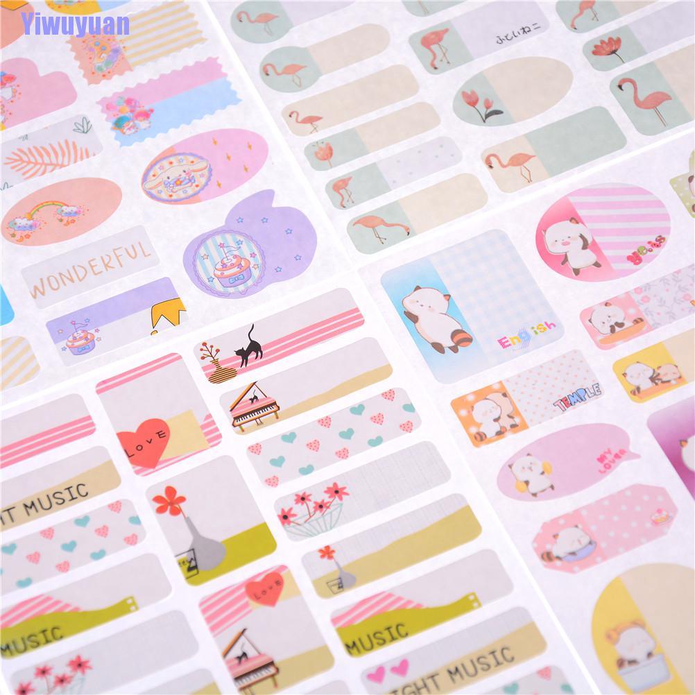 Nhãn Dán Tên Có Thể Tháo Rời Tiện Lợi