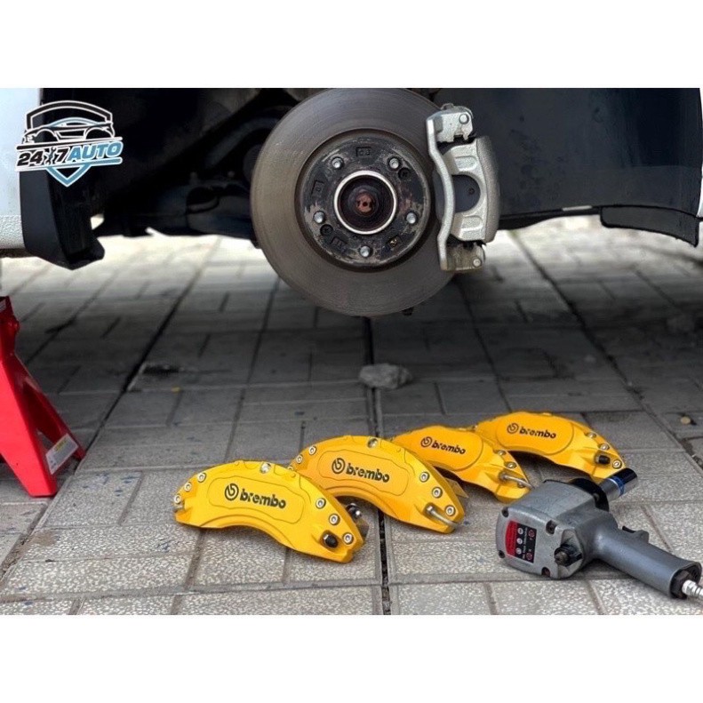 Ốp Má Phanh Brembo Bas Gài Chất Liệu Nhôm lắp Cerato / seltos 2019 —2022