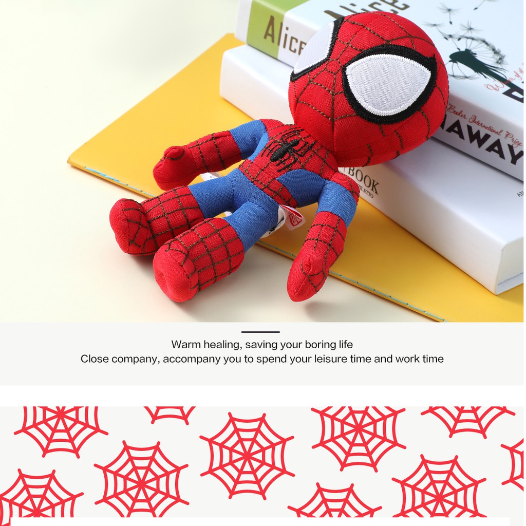 [Mã LIFEXANH24 giảm 10% đơn 99K] Thú bông Miniso hình siêu anh hùng Marvel (Spider-Man) - Hàng chính hãng