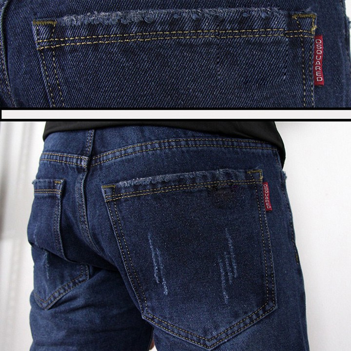 Quần Jean Nam Dáng Ôm Body Chất Vải Co Giãn Ống Côn Thời Trang | BigBuy360 - bigbuy360.vn