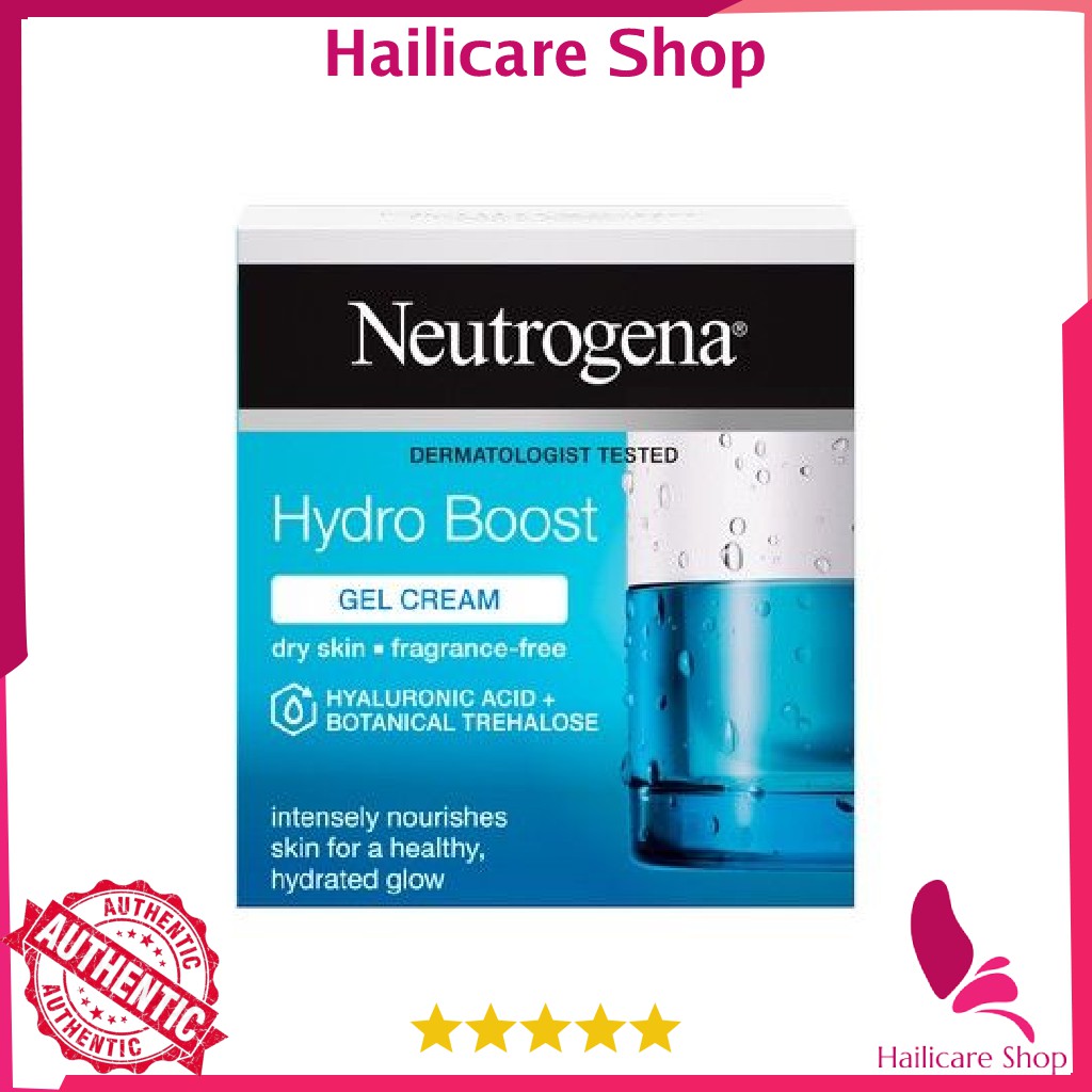 [Nhập Mỹ] Kem dưỡng Neutrogena Water Gel (da dầu)/ Gel Cream (da khô) 50ml