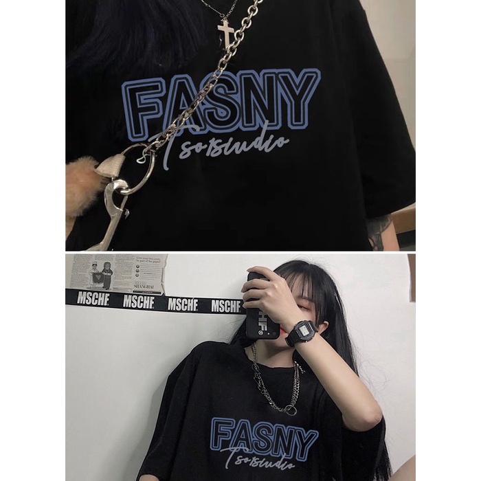 Áo Thun Tay Ngắn Dáng Rộng Thiết Kế Đơn Giản Dễ Phối Đồ Thời Trang Phong Cách Hàn Quốc Cho Nữ JL-TX-80