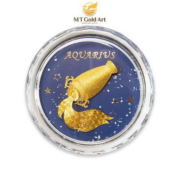 Chặn giấy cung hoàng đạo- MT Gold Art quà tặng sếp, khách hàng, đối tác, tân gia, khai trương, mừng thọ,sinh nhật
