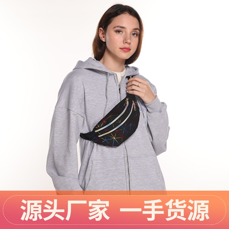 Túi đeo chéo bằng da PU nhiều màu sắc phong cách năng động thời trang cho nam nữ