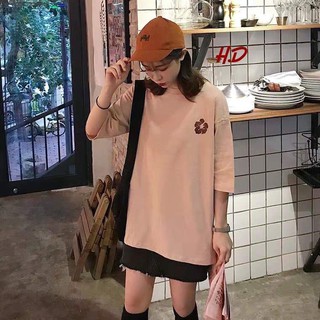 Áo phông nữ hoa đào HDA0319