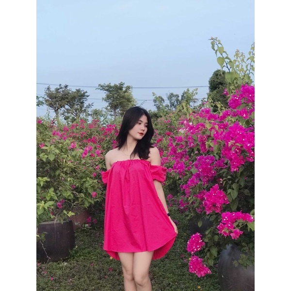 Áo trễ vai form giấu quần tiểu thư xinh đẹp | BigBuy360 - bigbuy360.vn