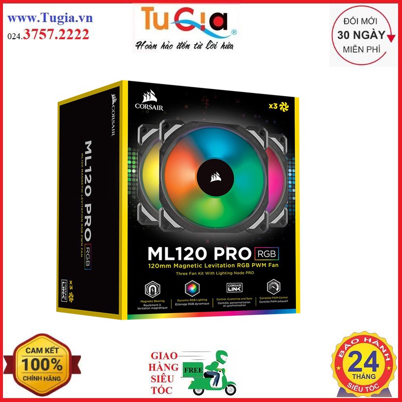 ML120 RGB KIT 3FAN LIGHTING NODE PRO