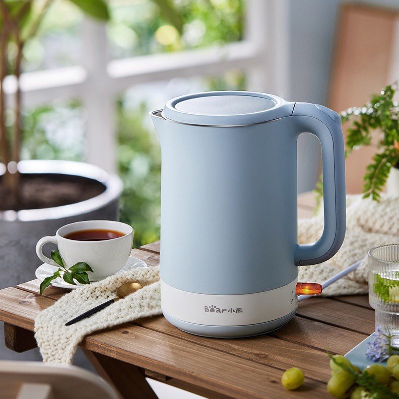 Ấm Siêu Tốc, ấm đun nước chính hãng Bear Siêu tiện dụng - ZDH-Q15J1- Dung tích 1.5L