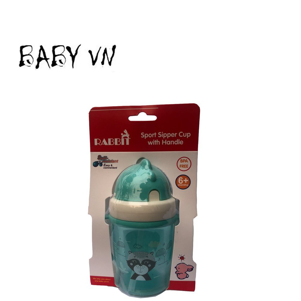 Bình nước hình thú 210ML - HC520 - RABBIT - HACO BABY - BABY VN