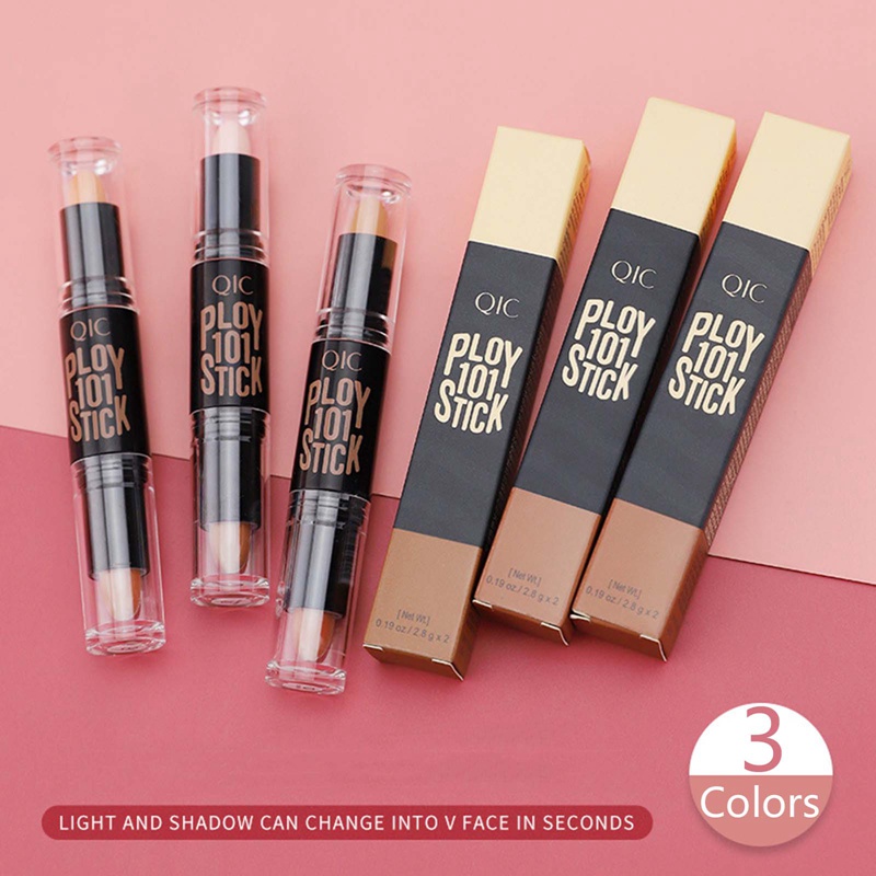 Thỏi Kem Che Tạo Khối và Bắt Sáng Qic Hai Đầu Lâu Trôi Làm Sáng Màu Da | BigBuy360 - bigbuy360.vn