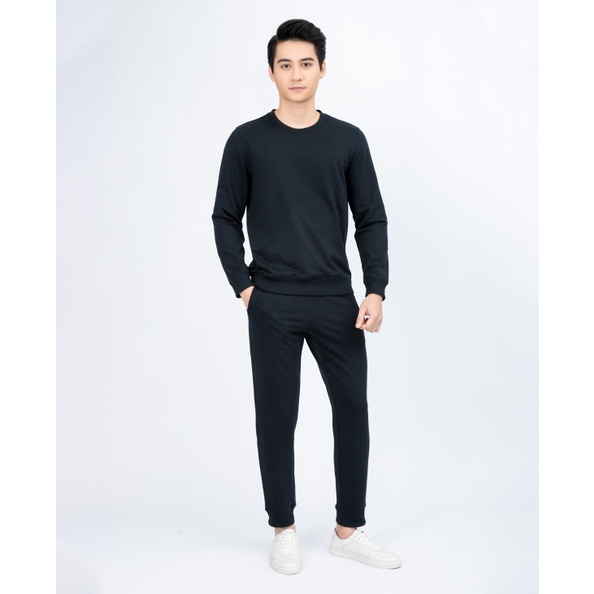 Bộ đồ thu đông nam dài tay Insidemen bo gấu giữ ấm tốt  ILH001W1-