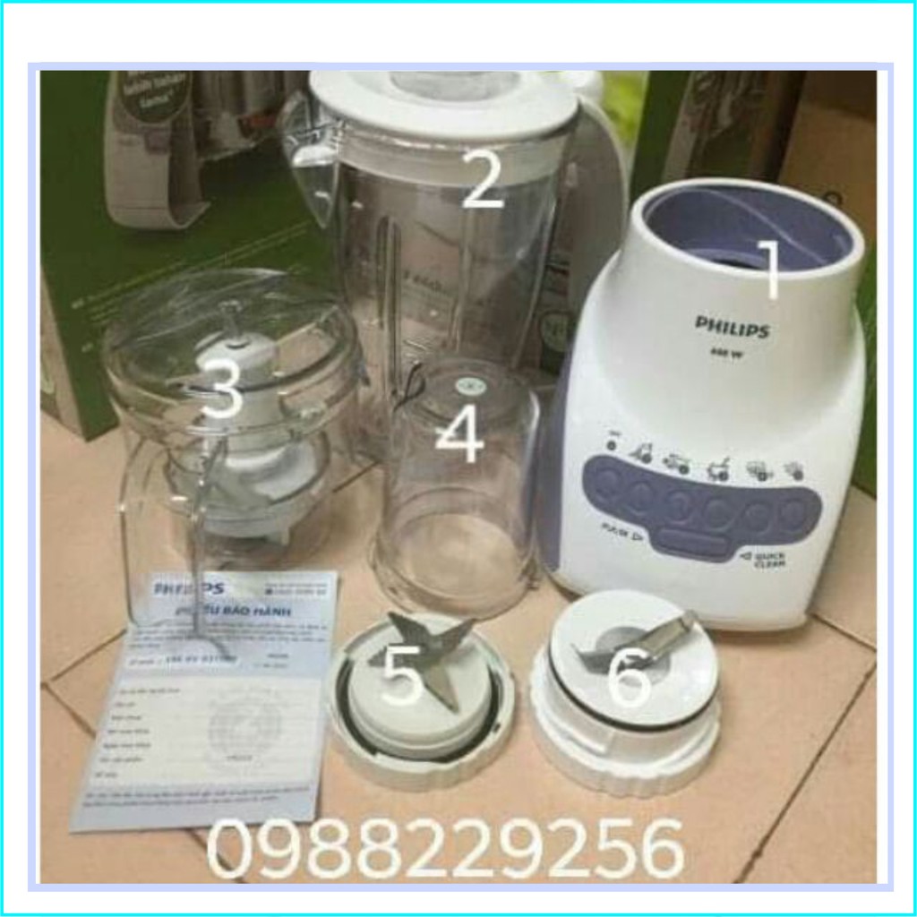 Phụ kiện máy xay chính hãng philip hr2115/hr2118