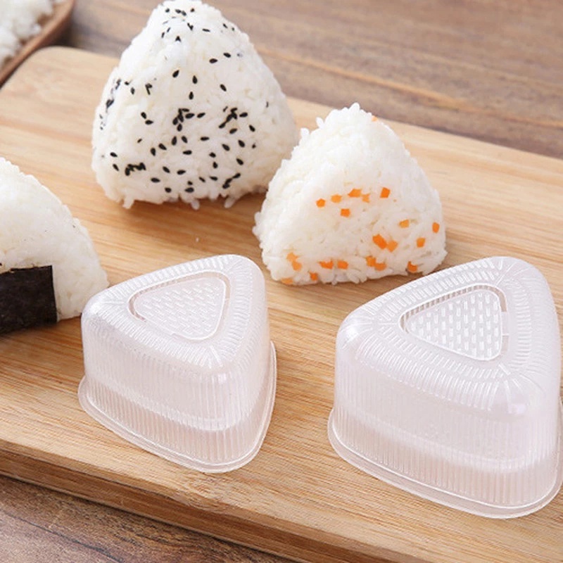 1 Khuôn Nhựa Hình Tam Giác Dùng Làm Sushi Onigiri DIY