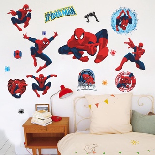 Decal dán tường cho bé yêu người nhện - decal spider man mẫu số 6