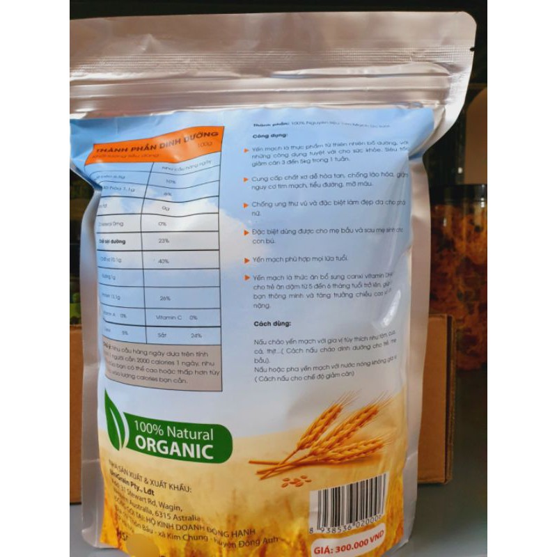 Túi 1kg Yến mạch | BigBuy360 - bigbuy360.vn