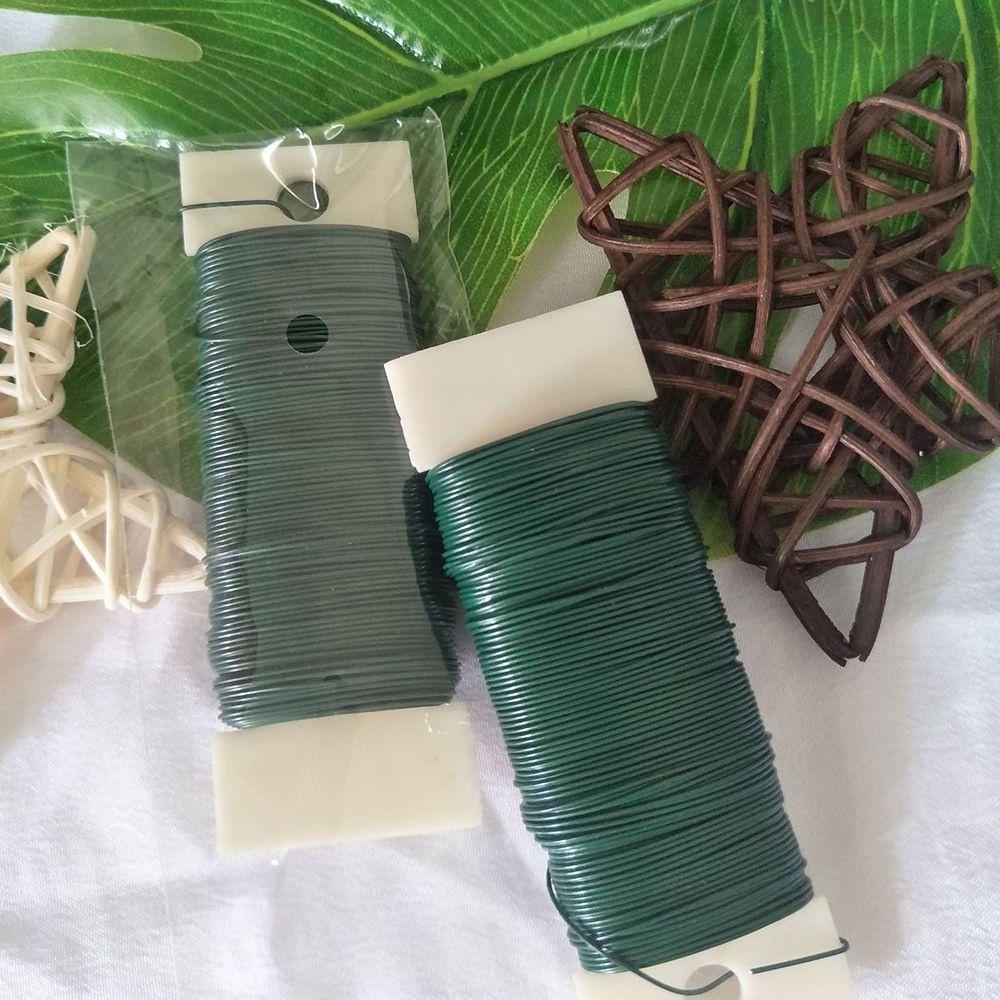 Cuộn Dây Gai Nhựa Phủ Lá Làm Hoa Trang Trí Giáng Sinh 38 Yards DIY|Dây Thừng Gói Quà Nhiều Màu Sắc Trang Trí Giáng Sinh/Valentine