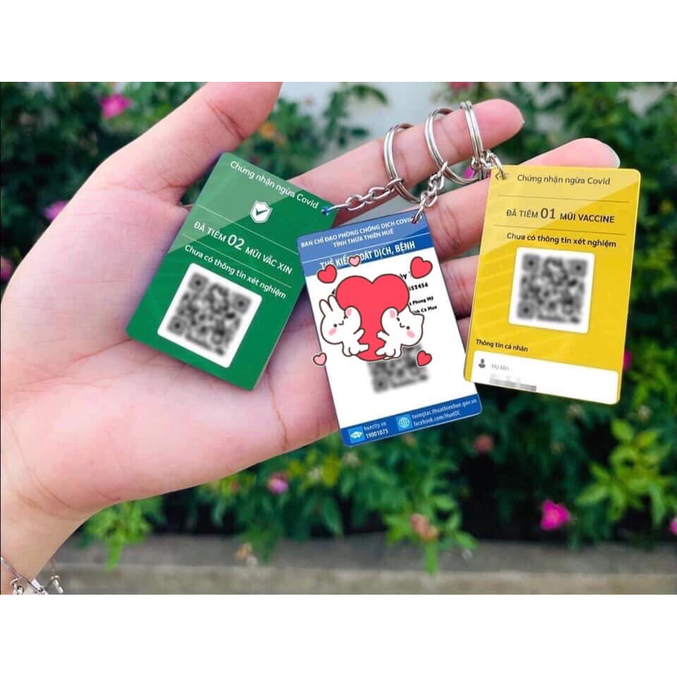 Móc khóa mã QR