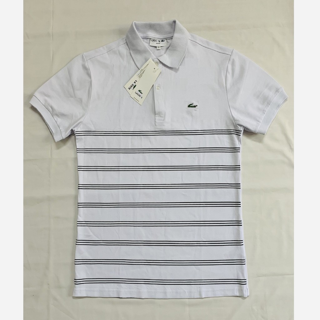 Áo Thun Polo Kẻ Ngang Trẻ Trung Sành Điệu Áo Phông Nam Có Cổ Tay Cộc Vải 100% Cotton Mềm Mịn Thoáng Mát HK016 | BigBuy360 - bigbuy360.vn