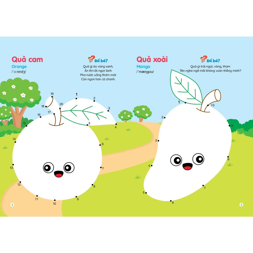 Sách - Tô Màu Nối Số, Giải Đố Thông Minh Dành Cho Trẻ 2-6 Tuổi (6 Cuốn)
