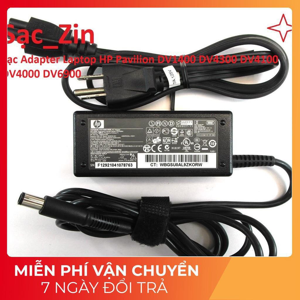 ⚡️[Sạc zin]Sạc Adapter Laptop HP Pavilion DV1400 DV4300 DV4100 DV4000 DV6900
