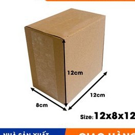 20 Hộp Carton 12x8x12 Giá Rẻ Đóng Hàng - Hộp carton Hai Bà Trưng Hà Nội