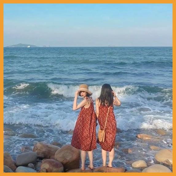 Đầm Hoa Nhí 2 Dây Nữ 🦋 Váy Dây Buộc Hoa Nhỏ 3 Màu 🦋 | BigBuy360 - bigbuy360.vn