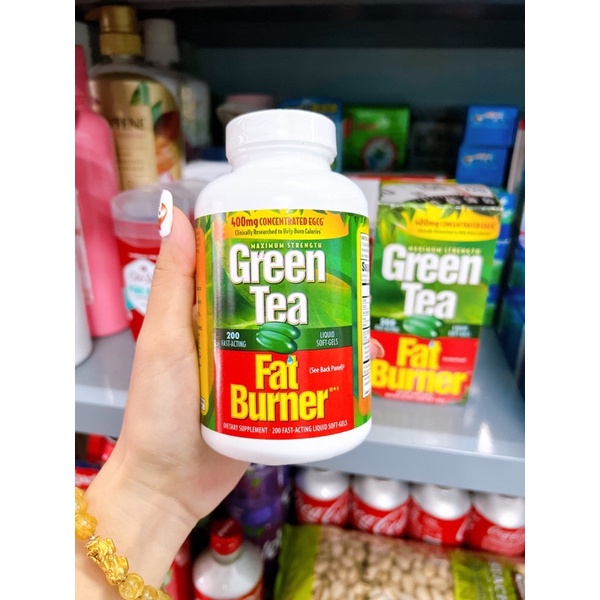 Viên uống Green Tea Fat Burner 200 viên