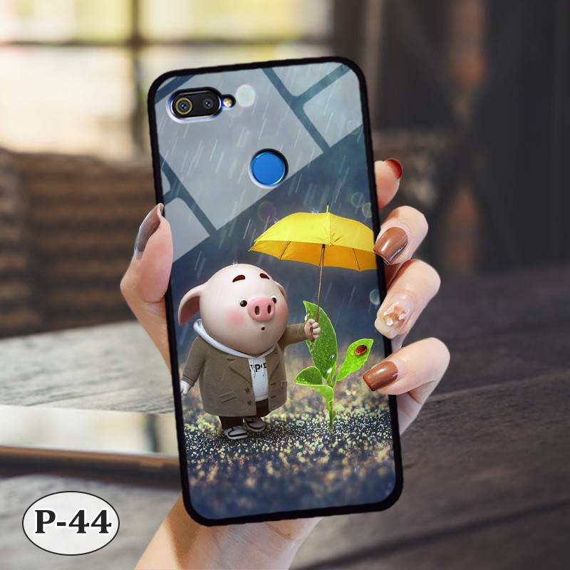 Ốp lưng kính OPPO F9/ Realme 2 Pro- hình 3D