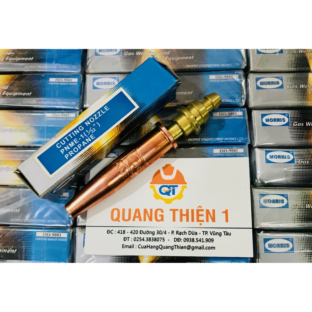 Béc cắt gas Morris PNME số 1, số 2, số 3, số 4