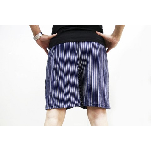 Quần đùi nam mặc nhà kẻ sọc hàng Việt Nam