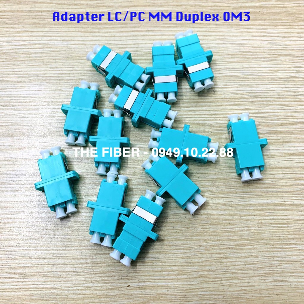 Adapter quang LC/PC MM Duplex OM3 (Bộ 6 hoặc 12 cái)