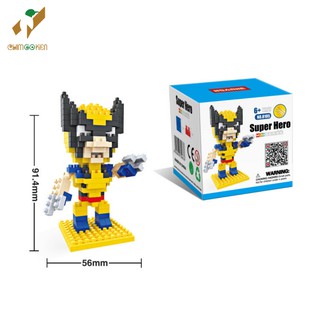 Xếp hình marvel xêp hình siêu nhân X-Men
