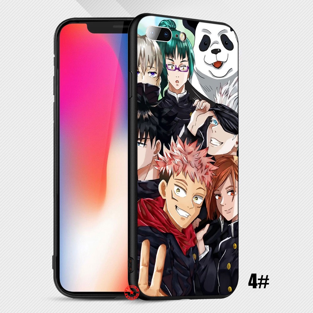Ốp điện thoại silicon mềm cho iPhone 5 5S 6 6S 7 8 11 Pro Max Plus SE XR ON56 Jujutsu Kaisen