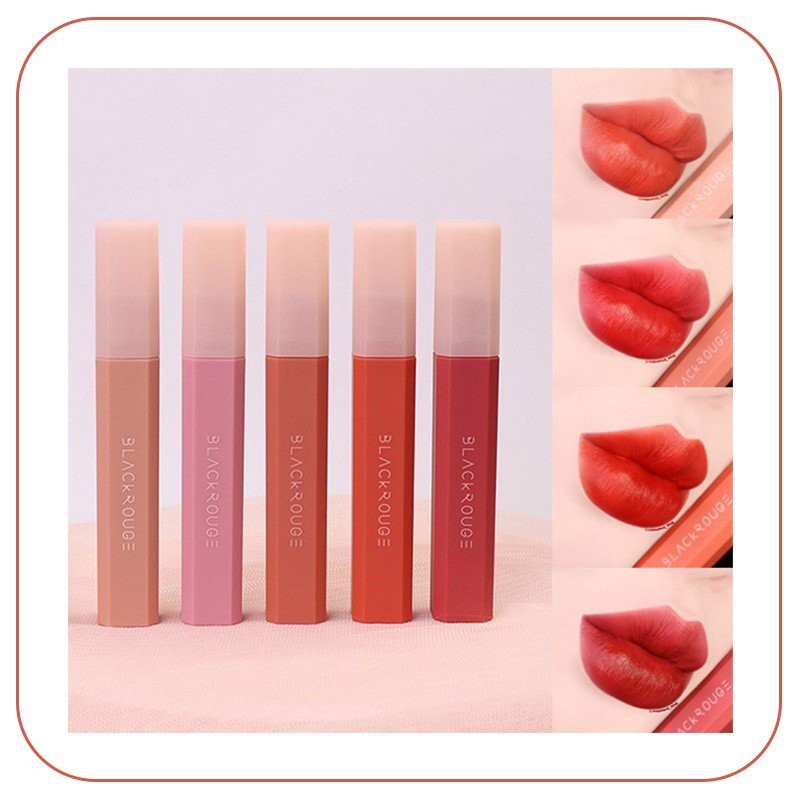 Son Kem Lì, Son Tint Bóng Siêu Lì Black Rouge Half N Half Collection - Chính hãng Hàn Quốc | BigBuy360 - bigbuy360.vn