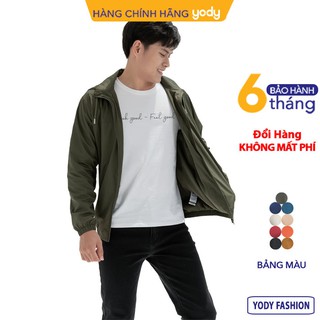 Áo khoác nam YODY chống nắng , áo gió 2 lớp cao cấp chống gió , bụi - yody fashion AKM3013