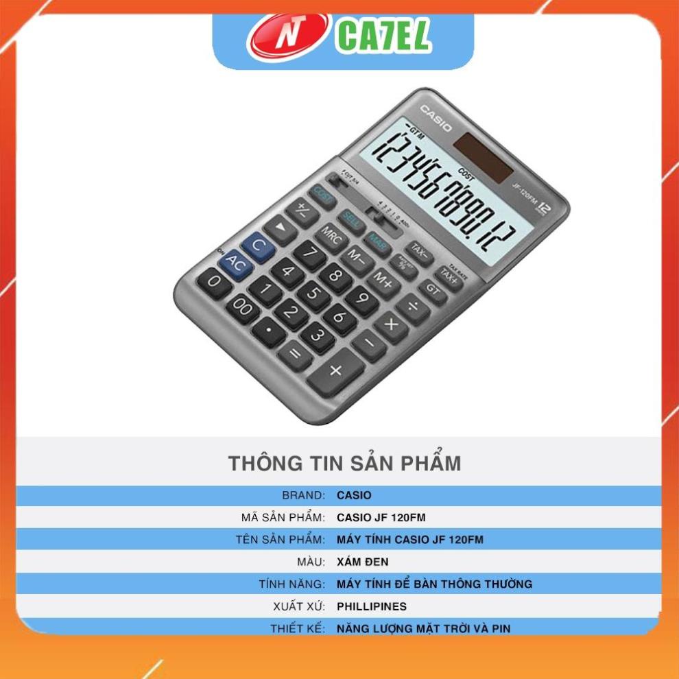 Máy tính Casio JF 120FM hàng chính hãng bảo hành 5 năm VPP An Sinh