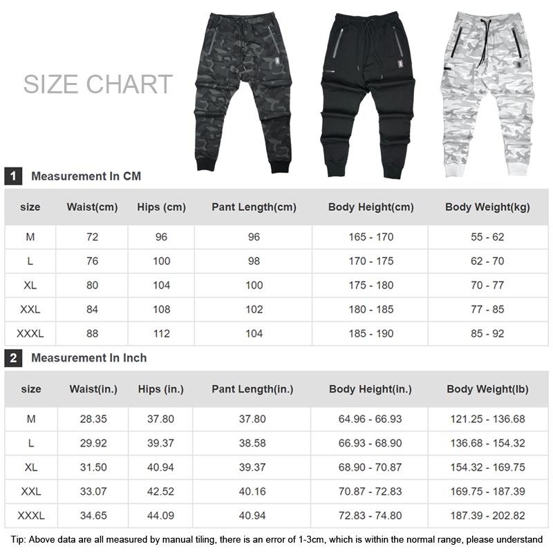 Quần Dài Thể Thao Có Túi Khóa Kéo Thời Trang Cho Nam size m-3xl