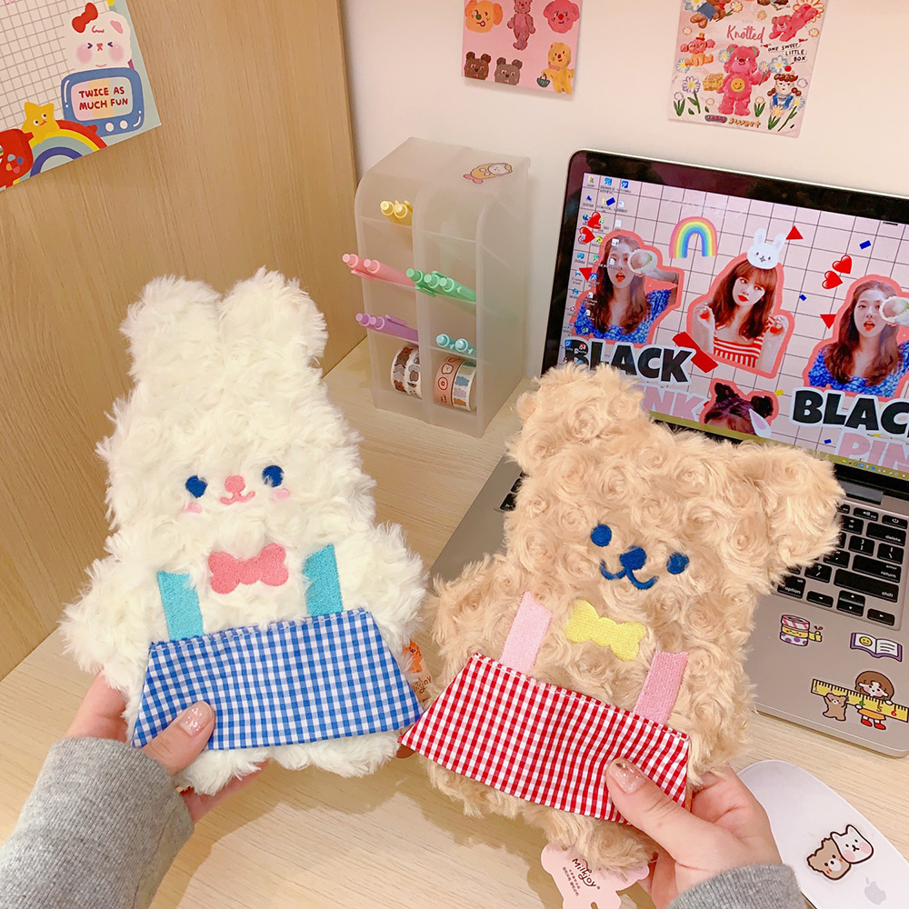 Túi đựng bút thiết kế dạng hoạt hình dễ thương phong cách Hàn Quốc