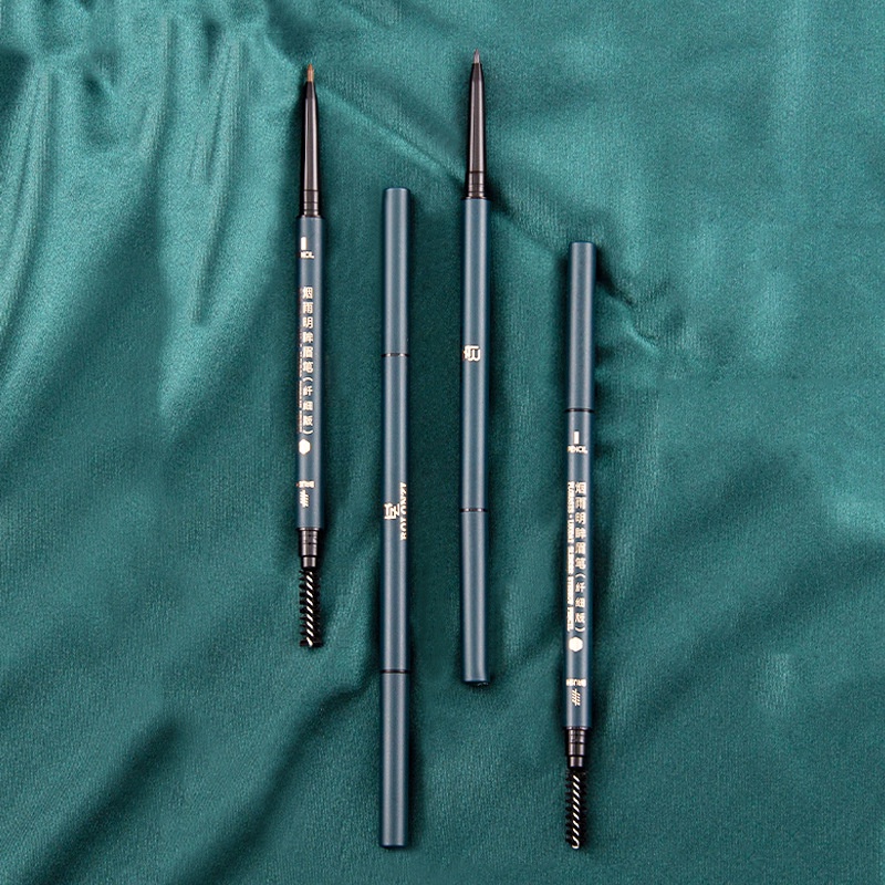 Bút Chì Kẻ Lông Mày Hai Đầu Tạo Hiệu Ứng Ba Chiều Kháng Nước Lâu Trôi Cho Người Mới Bắt Đầu
