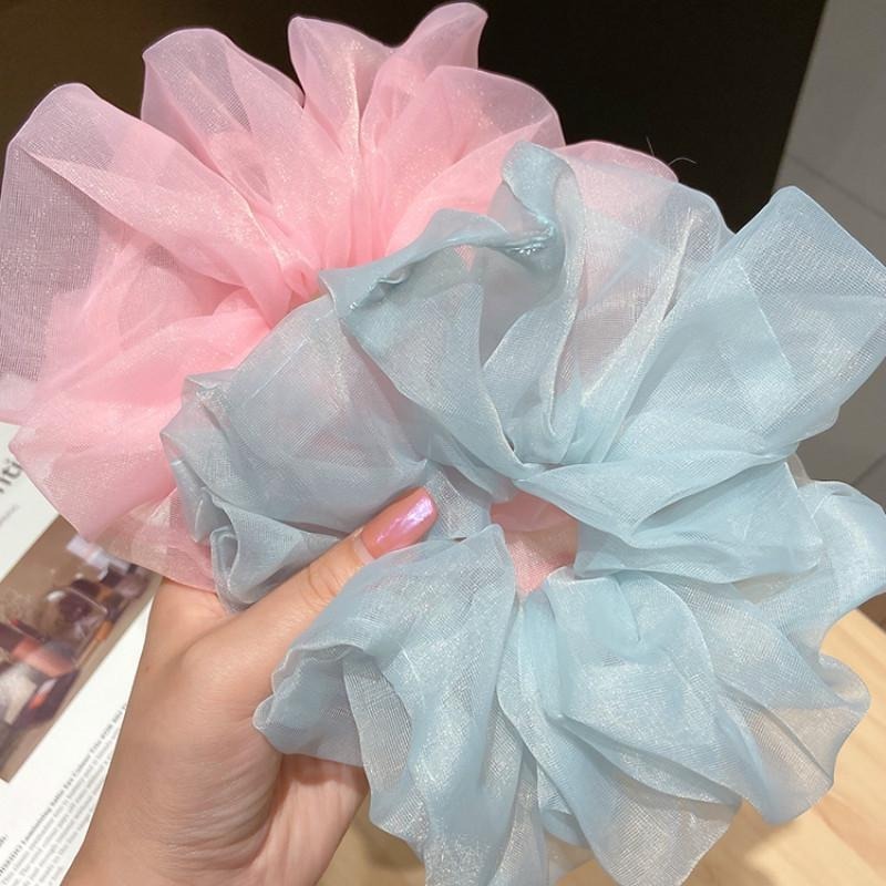 vòng tóc vải Dây Buộc Tóc Co Giãn Phong Cách Cổ Điển Dễ Thương Cho Bạn Nữ