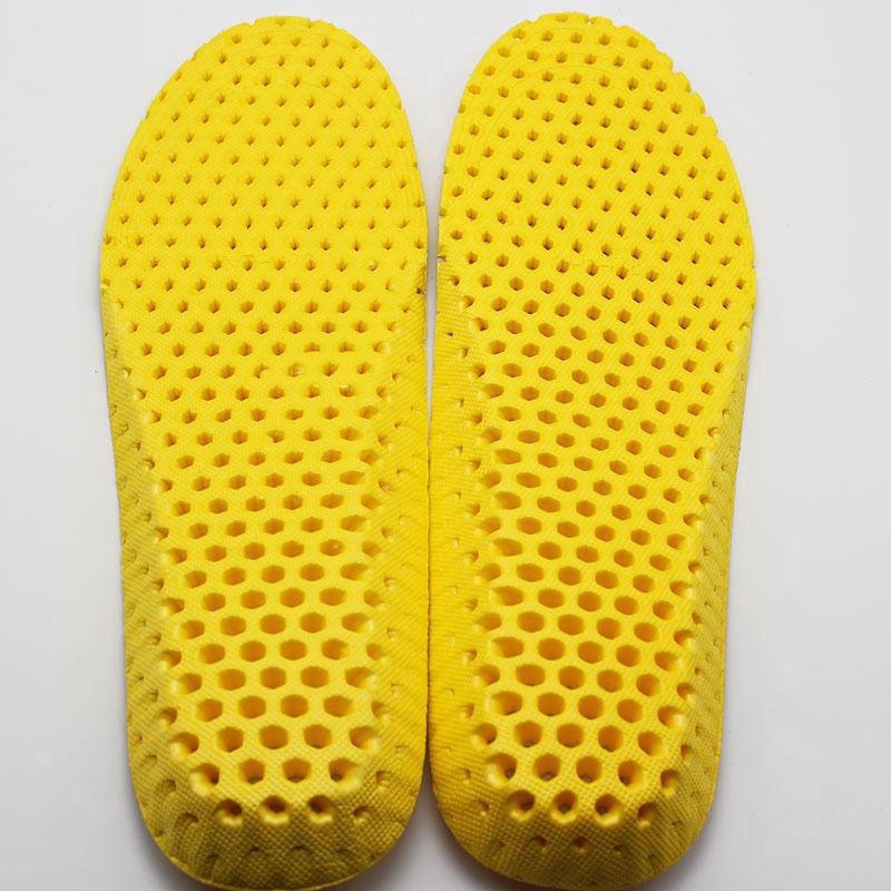 Breathable Honeycomb Ultra-thin Slip Mesh U-shaped Heel Unisex Sweat-absorbent Sports Insole