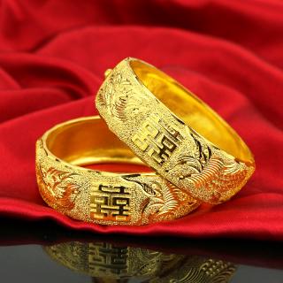 Trang sức vòng tay vàng 24k cho đám cưới