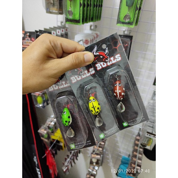 Nhái hơi mini Bulls chuyên câu cá lóc