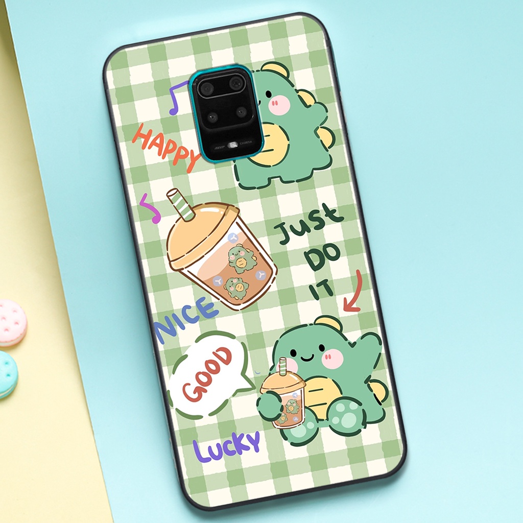 Ốp lưng Xiaomi Redmi Note 9 - 9S - 9 Pro in hình khủng long cute