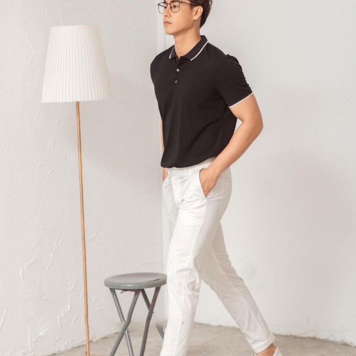 Áo polo nam Awear Clo AP07 loại áo thun nam có cổ kiểu áo ngắn tay kẻ viền có cổ sale 50% ao polo nam áo phông ôm thoáng | BigBuy360 - bigbuy360.vn