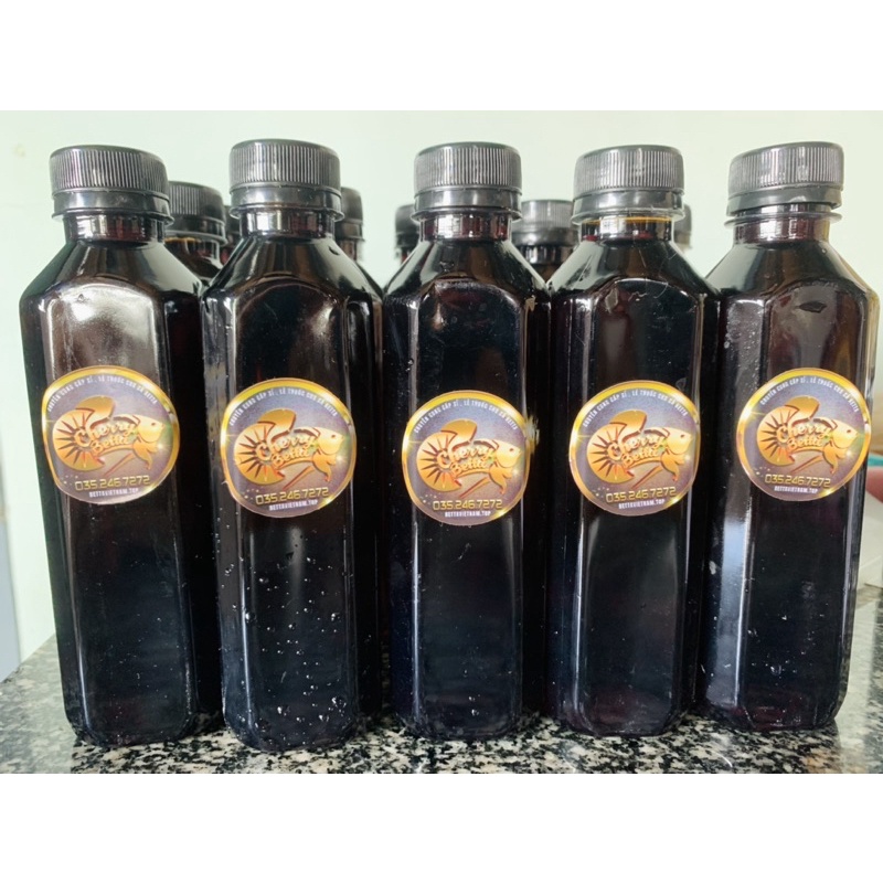 Nước sâm form betta, cá lóc sung khoẻ. Thay thế nước lá bàng