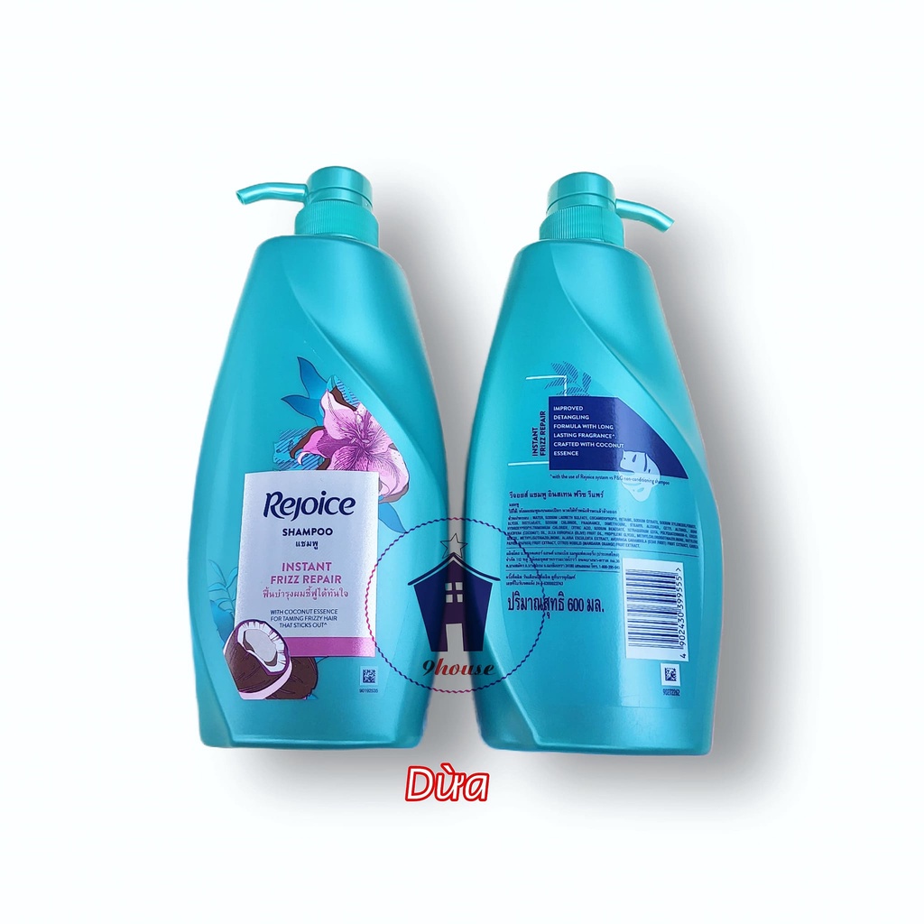 01 Chai Dầu gội Rejoice Thái Lan 600ml (Mẫu Mới)