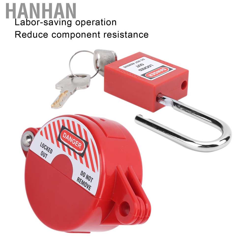 Bộ khóa van an toàn + 2 chìa cho bình gas